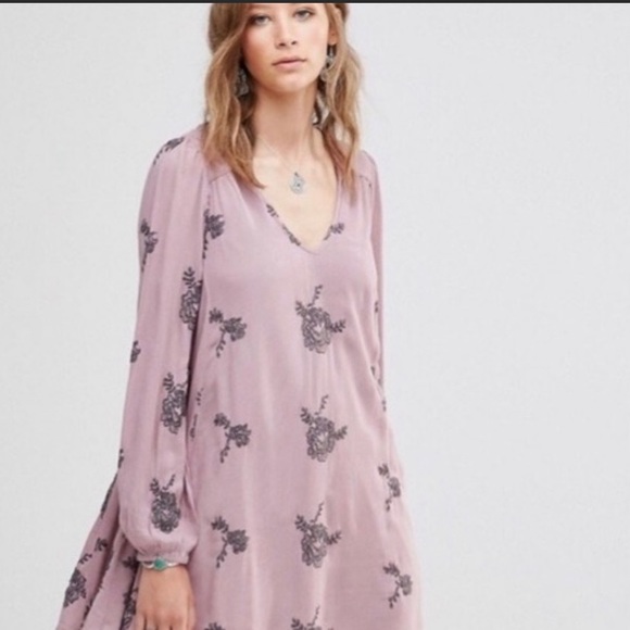 Free People Emma Trapeze Swing Dress - Picture 2 of 9